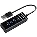 Produktbild Renendi USB-3.0-Hub, 4 Ports, tragbar, Super-Speed-Daten-Synchronisation, Adapter für Computer/Laptop/Windows Multi