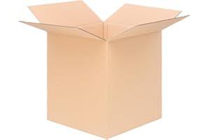 verpacking Składane kartony 600 x 600 x 600 mm brązowe (wymiary wewnętrzne 588 x 586 x 579 mm) KK 122 2-faliste duże karton wysyłkowy DHL pakiet DPD GLS Hermes pakiet stabilnych kartonów (5 sztuk)