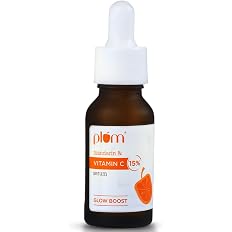 Plum 15% Vitamin C Advanced Serum for Glowing Skin | for Oily, Dry & Combination Skin | Reduce Pigmentation & Dark Spots |wit