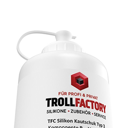 TFC Troll Factory Silikon Kautschuk Typ 3 HB Zinnguss hitzebeständig RTV 1zu1 500g - 5