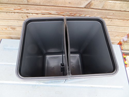 Alpfa Mllbehlter 2 X 30 L Duo Bin 4 Made In Europe Inkl 2 Ersatzfedern Alpfa Mllbehlter 2 X 30 L Duo Bin 4 Made In Europe Inkl 2 Ersatzfedern