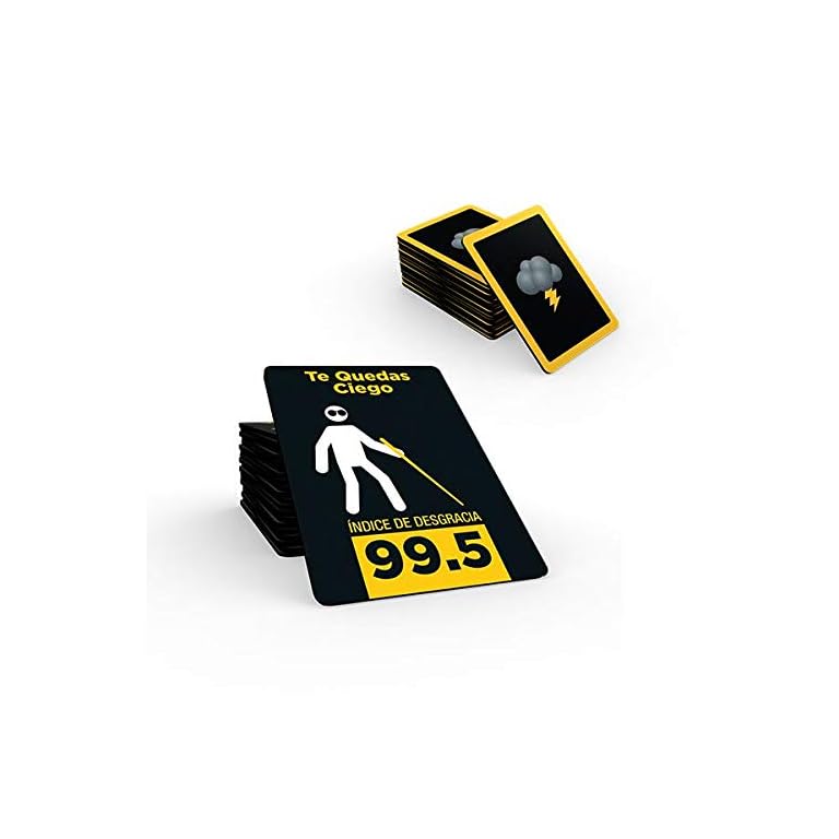 Bizak Shit Happens Original – Juego De Cartas Para Adultos +18 Años, Humor Negro Y Situaciones Absurdas, 2+ Jugadores, Noche De Risas Asegurada