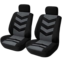 KKmoon Lot de 2 housses de siège avant universelles pour voitures