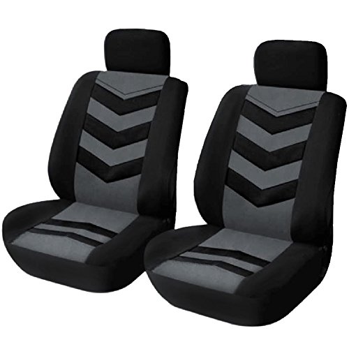 KKmoon Lot de 2 housses de siège avant universelles pour voitures
