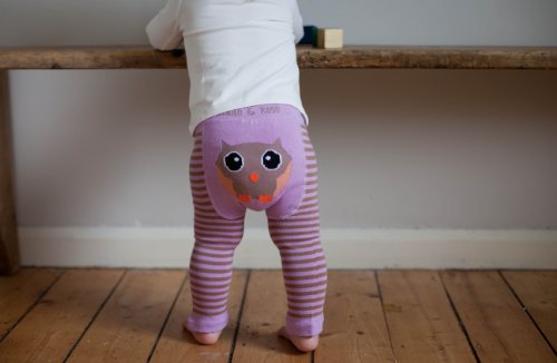 Baby Leggings/footless tights from Blade and Rose - girls Owl design 2-3 yrs