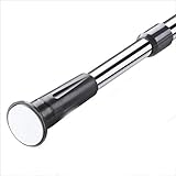 Duschvorhang Stange starke teleskopische Stange 304 Edelstahl Teleskopstange Bad gerade bar Gute Qualität ( größe : 130-230cm )
