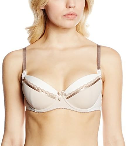 Mama by Alles Women's Nursing Bra Beige Cafe Au Lait