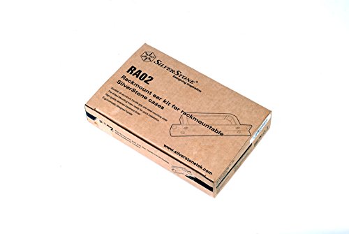 SilverStone SST-RA02B – Rackmount Handgriffe für PC Gehäuse GD07 GD08 GD09 GD10, Aluminum, schwarz - 3