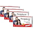 PREGAKEM PREGNANCY DETECTION KIT WITH URINE COLLECTION TRAY (4 Tests)