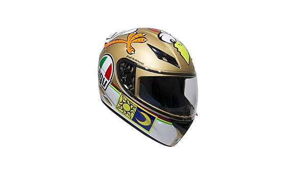 agv k3 rossi chicken helmet Adult The AGV K3 full AGV Rossi #46 Chicken Helmet