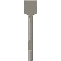 WERHE ® Professionele HEX28 spadebeitel 75 x 400 mm zeshoekige houder 28 mm voor breekhamer platte spadebeitel beitel