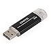 Produktbild Onite Speicherstick OTG USB Stick 2.0 USB Flash Laufwerk Disk Drive Datenspeicher für Andriod Handy und PC (32G, schwarz)