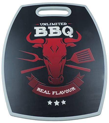 Preisvergleich Produktbild versandfuxx24 BBQ Schneidbrett Fleischbrett + gratis Fleischpinzette