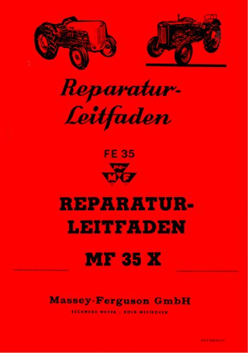 Repararturanleitung Massey Ferguson FE35 MF35X