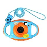 【Praktische Video-Funktionen】 1,3 Megapixel Sensor, max 5 MP, TFT 1,44 Zoll, FHD Kamera, Webcam, vielfältiger Bildrahmen, Farbdisplay, die Video wird mit Audio wiedergegeben, bei der Selfie-Funktion können Sie das Capture-Modus 2 Sekunden, 5 Sekenden oder 10 Sekunden wählen, die Kinder können gute Bilder aufnehmen.