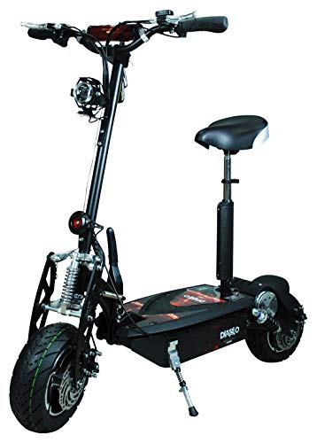 SABWAY Patinete Electrico Adulto con Asiento 1900W - Scooter Vehiculo Bateria Gel...