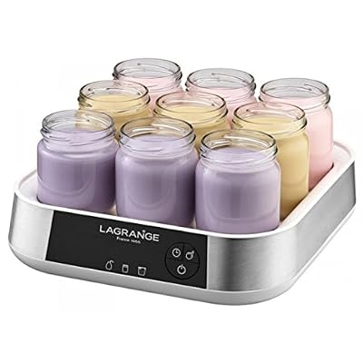 Lagrange - 459601 - Yaourtière et fromagère 9 pots 18w ligne