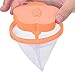 Produktbild Wäschekugel für Waschmaschine Flusensiebbeutel Wäscherei Mesh Hair Catcher Floating Ball Pouch (Grün&orange)