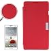 Produktbild Handyhülle Tasche für LG Optimus L9 / P760 rot gebürstet