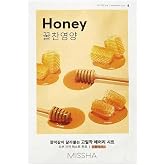 MISSHA Bal &Ouml;zl&uuml; Parlak G&ouml;r&uuml;n&uuml;m Sunan ve Yoğun Nemlendirici Yaprak Maske (1ad) Airy Fit Sheet Mask Honey