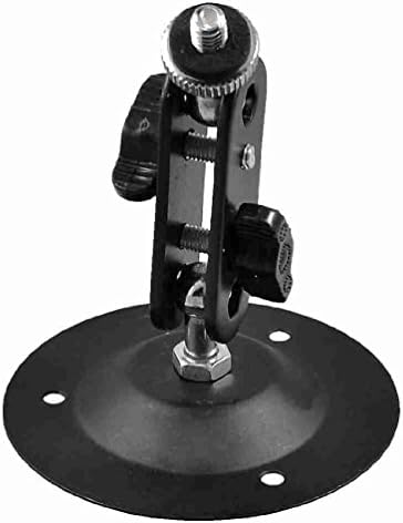Move&Moving(TM) Wall Mount Round Base Flexible Bracket Stand for CCTV