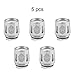Produktbild fghfhfgjdfj 0.25 Ohm 5 Pcs Replacement Atomizing Head Coils Atomizer Dual Coil for Smok TFV8 Baby M2 E-Cigarette Started Kit