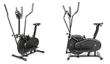 Bicicleta elíptica Cross trainer con Silla 4 En 1 GM Sport 925