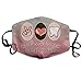 Produktbild WBinHua Masken für Erwachsene, Mouth Mask, Breathable Mask Anti Dust, Dental Hygiene Tooth Unisex Dust Allergy Flu Masks Cover Warm Respirator Germ Protective Breath Breath Healthy Safety Mouth Masks