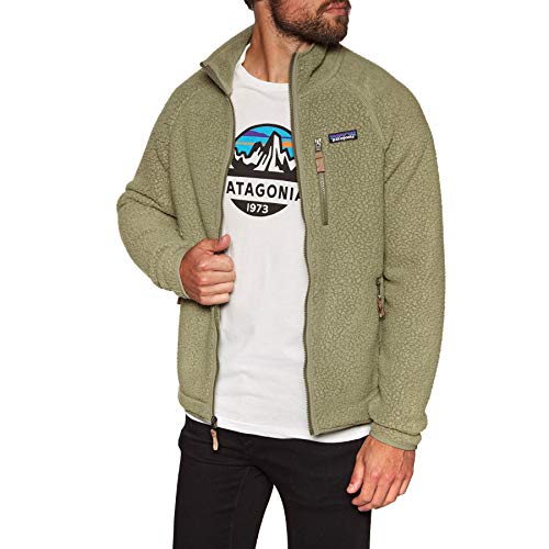 Patagonia Men's Retro Pile Fleece Jacket MOD. 22801 Verde M