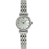 Emporio Armani Damen Analog Quarz Uhr mit Edelstahl Armband AR1763