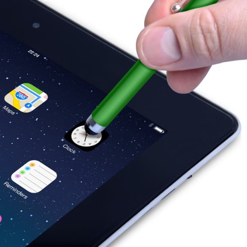 wortek Universal Stylus Touch Pen Eingabestift für kapazitive Displays Grün - 4