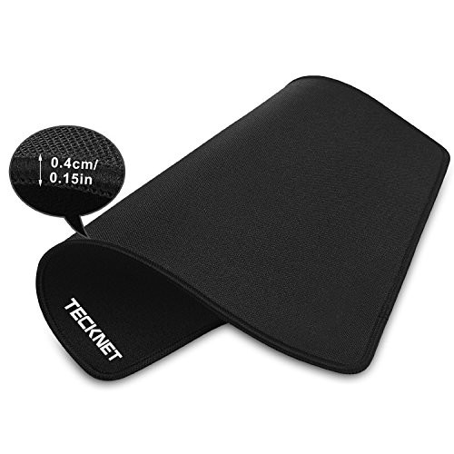 TeckNet® XL Gaming Mauspad Maus Mat – In den Maßen: 450x330x3mm Dimension – Rutschfeste Unterseite aus Gumm – Spezielle behandeltes Material - 8