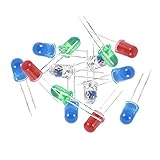 Lichtemitterdiode Farbe: Rot, Gruen, Weiss, Blau