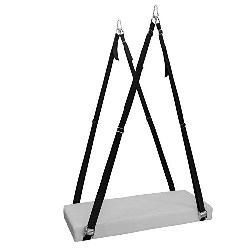 Preisvergleich Produktbild Slingbett Inessa weiß, Liebesschaukel mit Easy Vario Höhenverstellung