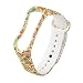 Produktbild Vamoro Muster TPU smart Armbanduhr Armband für xiaomi mi Band 3 Ersatz Uhren-Armband Silikonband(F)