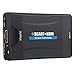 Price comparison product image Neoteck Scart to HDMI Converter Scaler Converter Upscaler Video Audio Adapter Support HDMI 1080P for Smartphone to HDTV STB PS3 Sky DVD Blu-ray