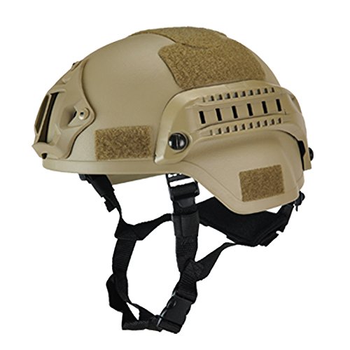 ieenay Protecteur de tête de Paintball Gear Casque Tactique Militaire avec Monture de caméra Sport Vision Nocturne
