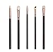 Z-O-E-V-A 15pcs Makeup Brushes Professional Rose Golden Luxury Set Brand Make Up Tools Kit Powder Blend Cosmetic brushes LUXURY SET (15pcs/set Brown)