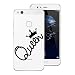 Produktbild SMART LEGEND Huawei P10 Lite Weiche Silikon Hülle TPU Bumper Transparent Handyhülle mit Queen Muster Durchsichtig Schutzhülle Backcover Crystal Kirstall Clear Etui Ultra Slim Design Glatt Weich Handytasche für Huawei P10 Lite Soft Case Silicon Protective Cover Flexible Dünne zurück Schale