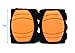 1 Pairs Soft Silicone Crawling Baby Knee Pads Protector Kids Knee Pad ORANGE