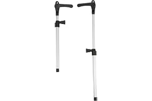 FTVOGUE Compas fenetre Caravane verin fenetre Camping Car Lot de 2 Tiges de Support de Fenêtre de Camping-Car en Alliage D'aluminium 12,2 à 17,1 Pouces pour Camping-Cars, Yachts, Caravanes