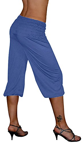 S&LU tolle kurze Damen Haremshose, Pluderhose in 4 Größen von XXS bis XXXXXXL (6XL) wählbar