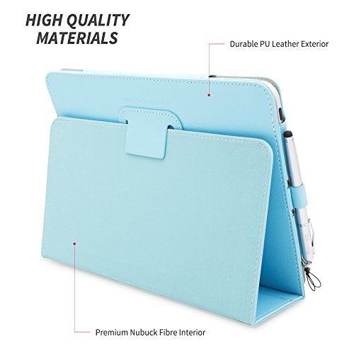 iPad 1 Hülle (Hellblau ), Snugg – Smart Case mit lebenslanger Garantie + Sleep / Wake Funktion - 6