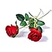 Produktbild Artificial & Dried Flowers - Artificial Red Rose Flower Wedding Bridal Bouquet Valentine 39 S Day Or Birthday Propose Party - Flower Bride Brides Stand Tablecloth Prime Suit Tiara Vase W