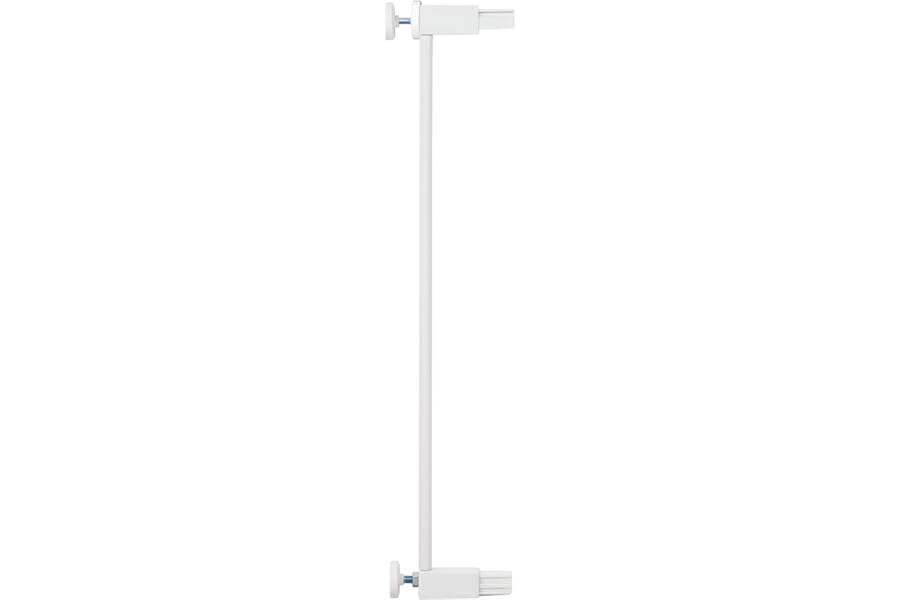 Safety 1st 7 cm Gate Extension, Compatible with Safety 1st SecureTech Metal, Easy Close Metal, Auto Close and Flat Step Stair Gates, extension for baby gate, White, 7 cm