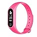 Produktbild prettygood7 M2 Smart Armband Sport Armband Schrittzähler Herzfrequenz Monitor, Rose