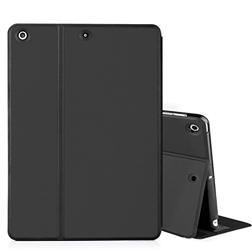Huawei MediaPad T3 7.0 hülle, IVSO hochwertiges PU Leder Etui hülle Tasche Case - mit Standfunktion, super 360° Anti-Wrestling, ist für Huawei MediaPad T3 7.0 Tablet-PC perfekt geeignet (Schwarz)