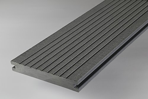 WPC Terrassendiele Volldiele Inovation 138 x 19 mm Musterbox mit allen Systemteilen - 5