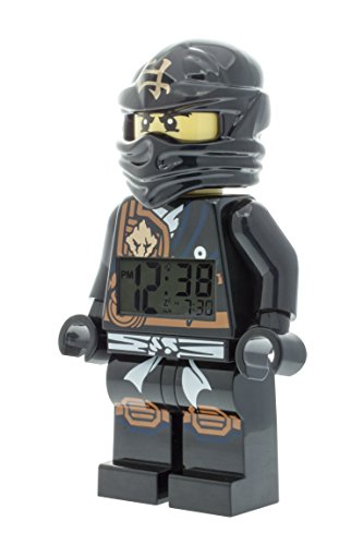LEGO Unisex Wecker Digital Black 9009617 - 4