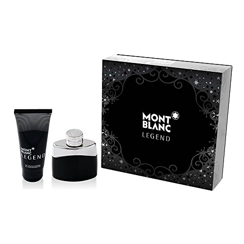 MontBlanc Legend Eau de Toilette 50ml Spray & 100ml All Over Shower Gel Gift Set for Men